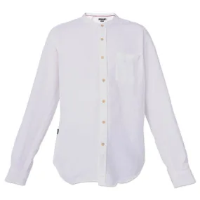 Aldenoire White Linen Shirt