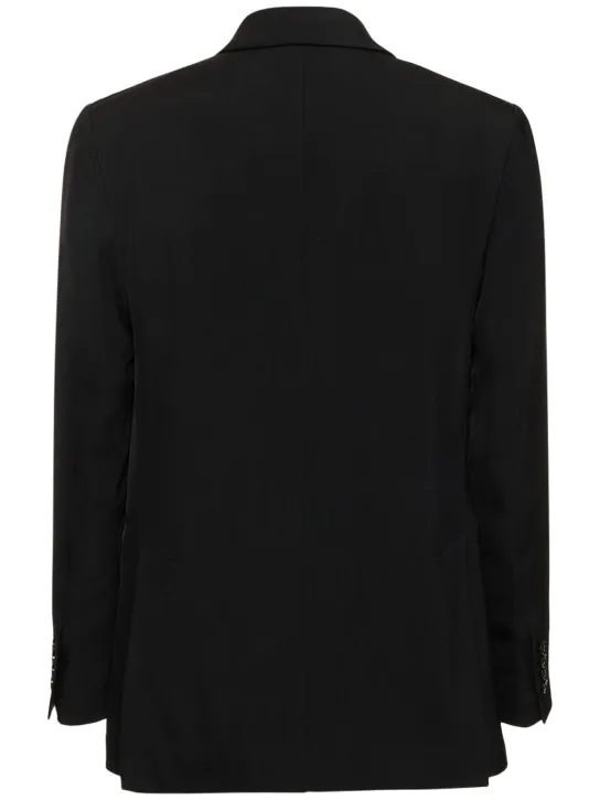 Amiri   Relaxed viscose blazer 