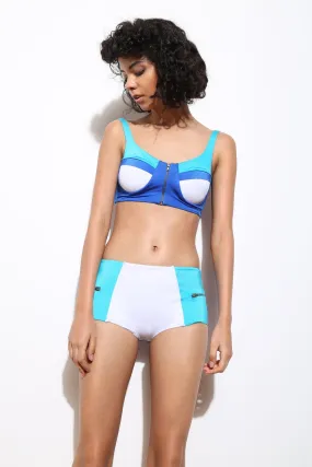 Aquaholic Zip Me Up Bikini