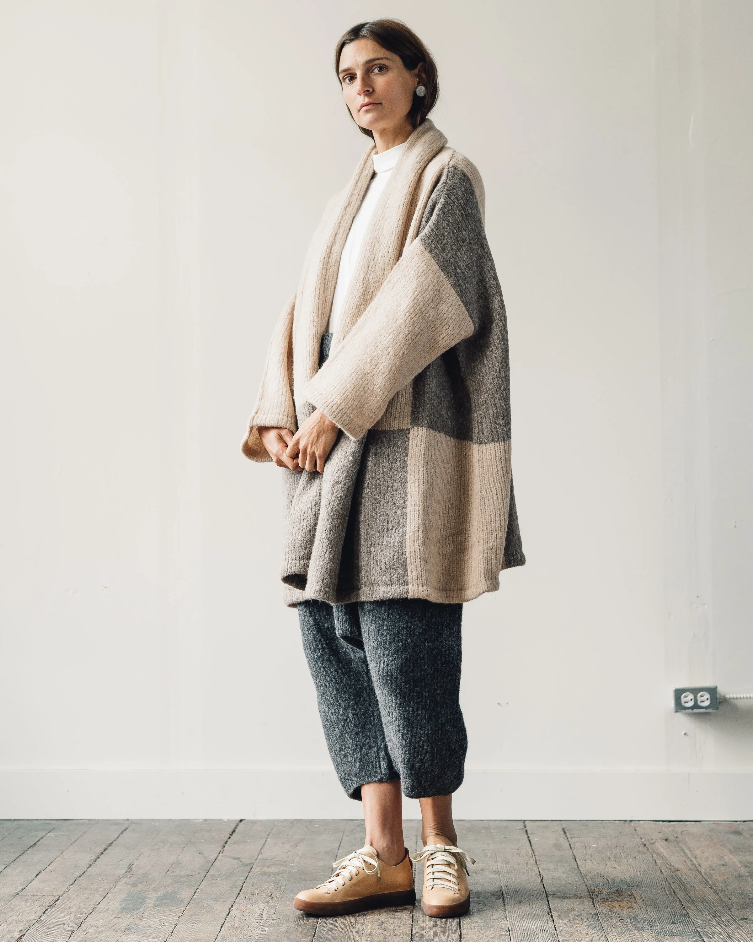 Atelier Delphine Haori Coat Blocking, Grain x Deer