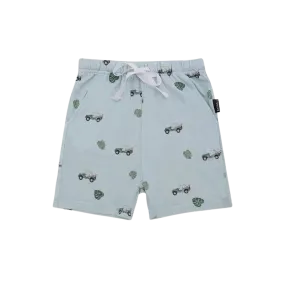 BELAN J Everyday Shorts - Green Jeep