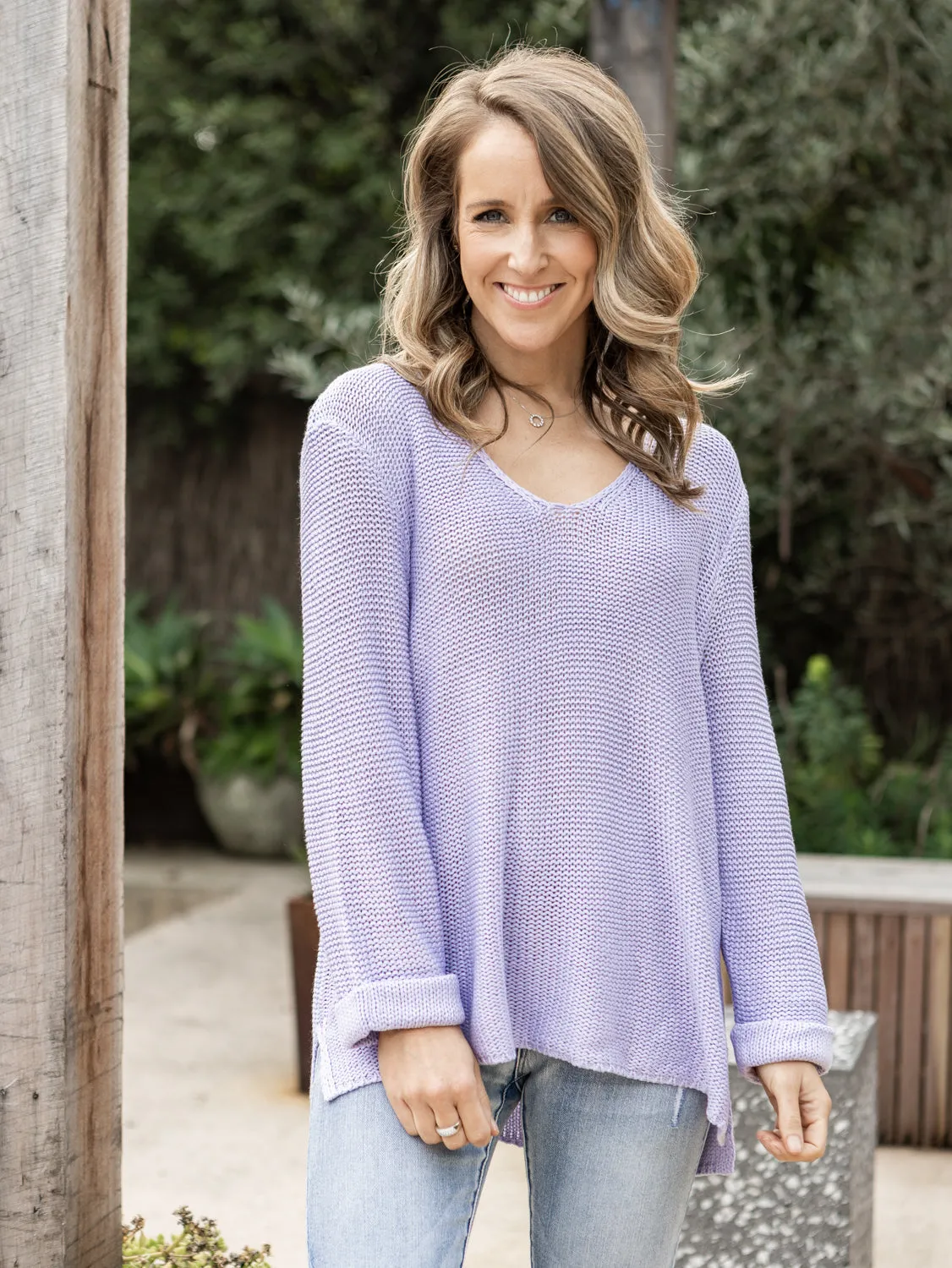 Bessie Knit - Lilac