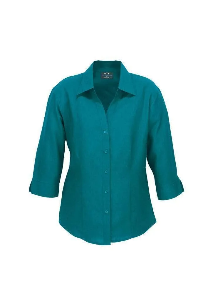 Biz Collection Women’s Plain Oasis 3/4 Sleeve Shirt Lb3600