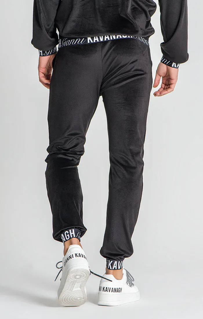 Black Montecarlo Elastic Joggers