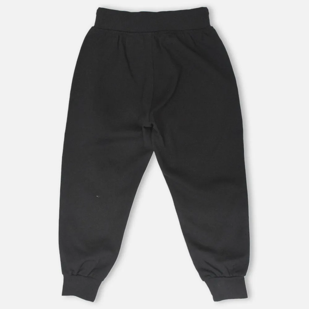 Black Regular Fit Joggers