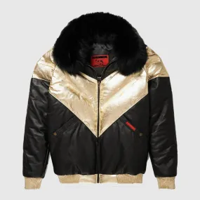 Buy Original Lamb Skin Leather V-Bomber Jacket For Sale