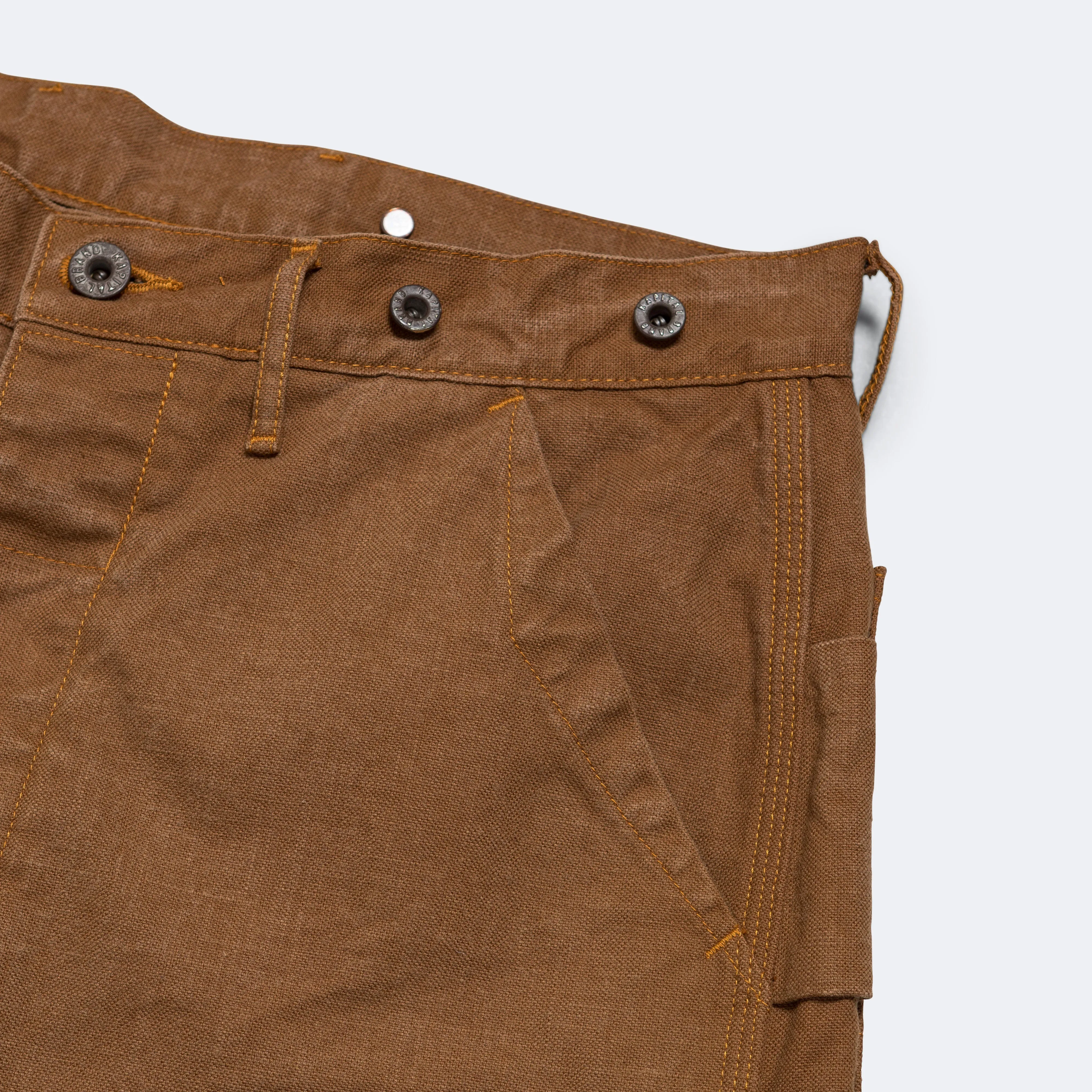 Canvas LUMBER Pants - Gold