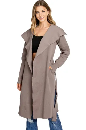 Chelsea Knit Trench Coat