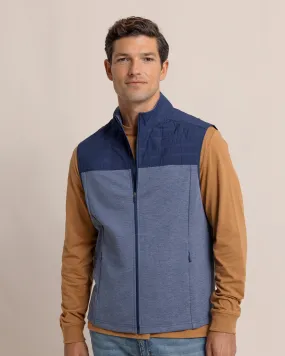 Coligny Quilted Vest- Dress Blue