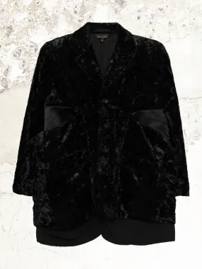 Comme Des Garçons velvet blazer