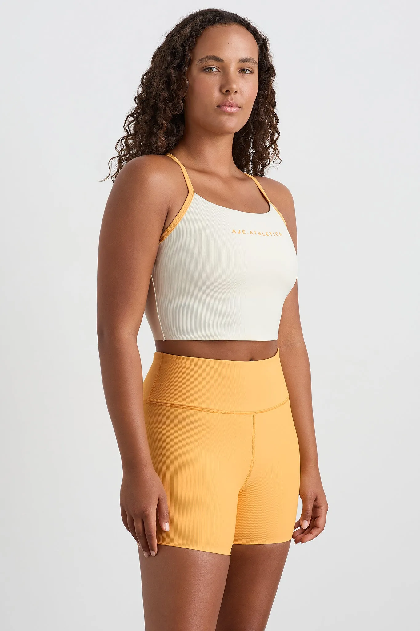 Contrast Rib Active Cami 149