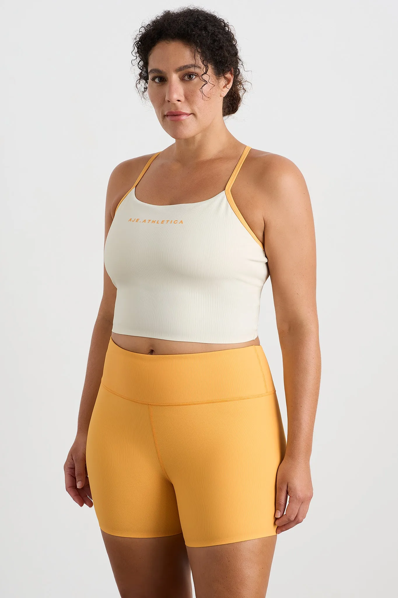 Contrast Rib Active Cami 149