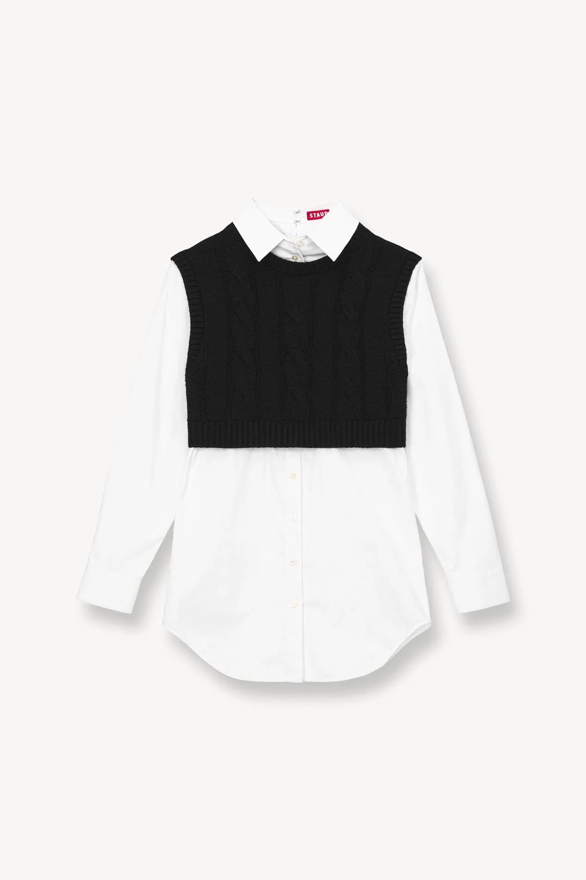 COOPER TOP | BLACK WHITE