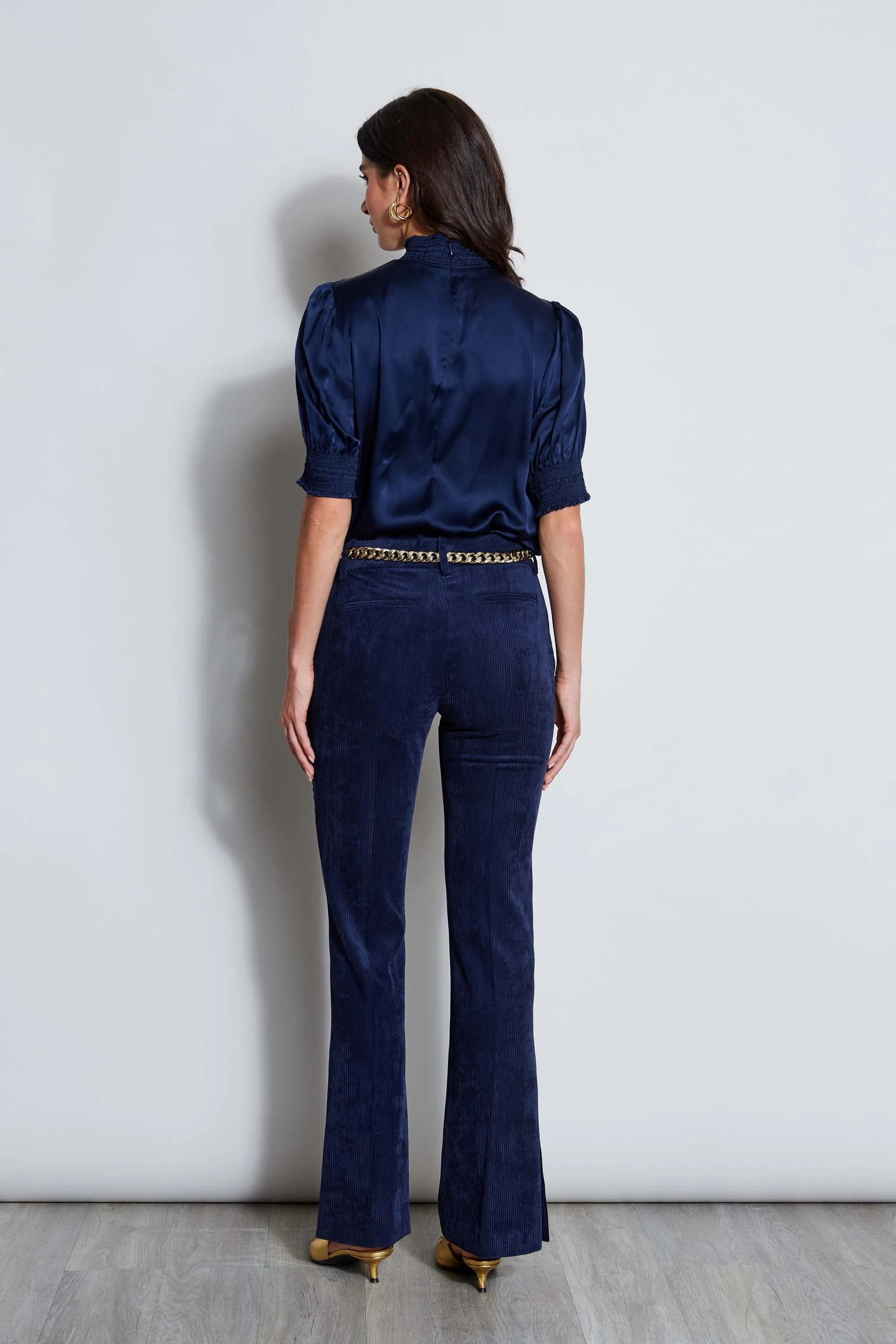 Corduroy Fit & Flare Pant