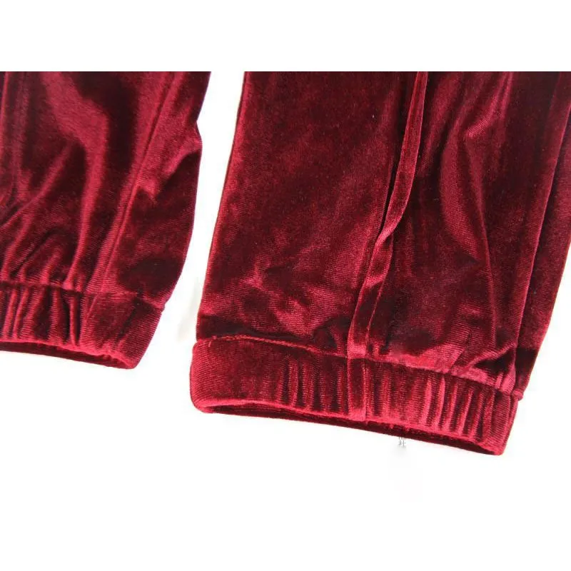 Doug E. Men's Velvet Joggers