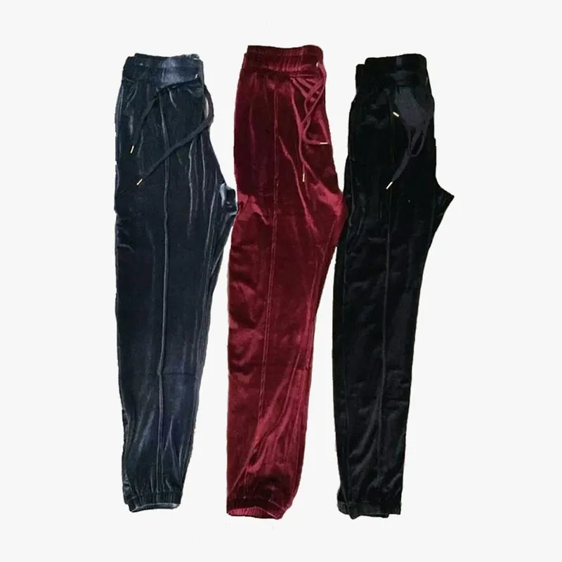 Doug E. Men's Velvet Joggers