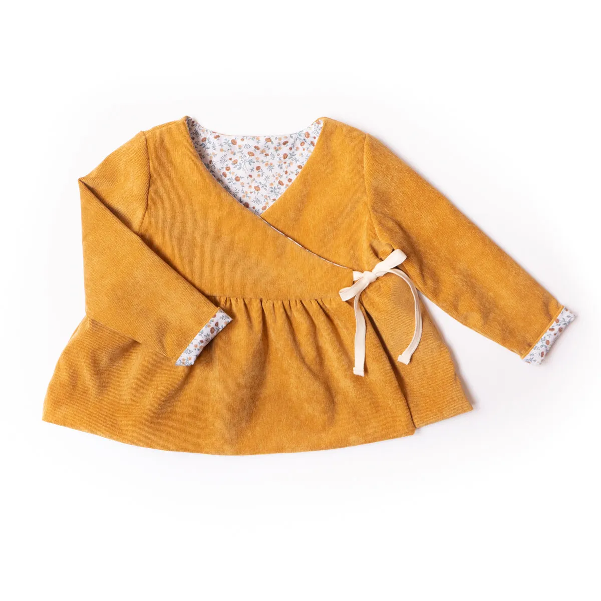 DUBLIN Cardigan or dress - Baby 1M/4Y - Paper Sewing Pattern