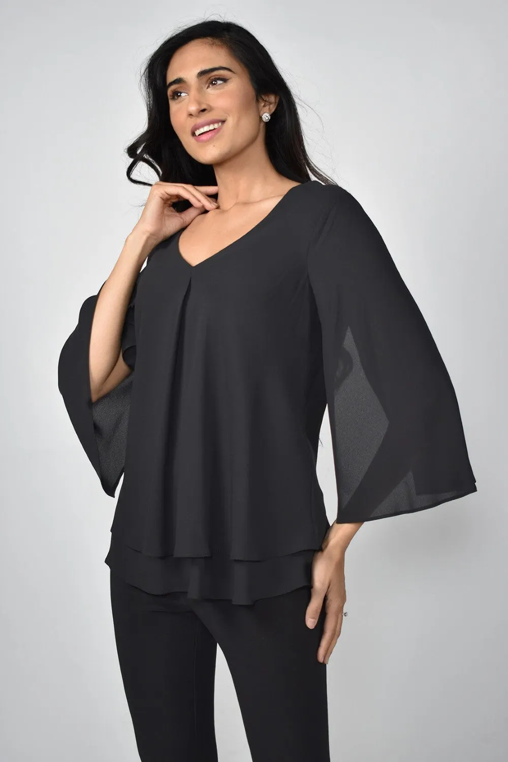 Frank Lyman Top 176335-BLK Black