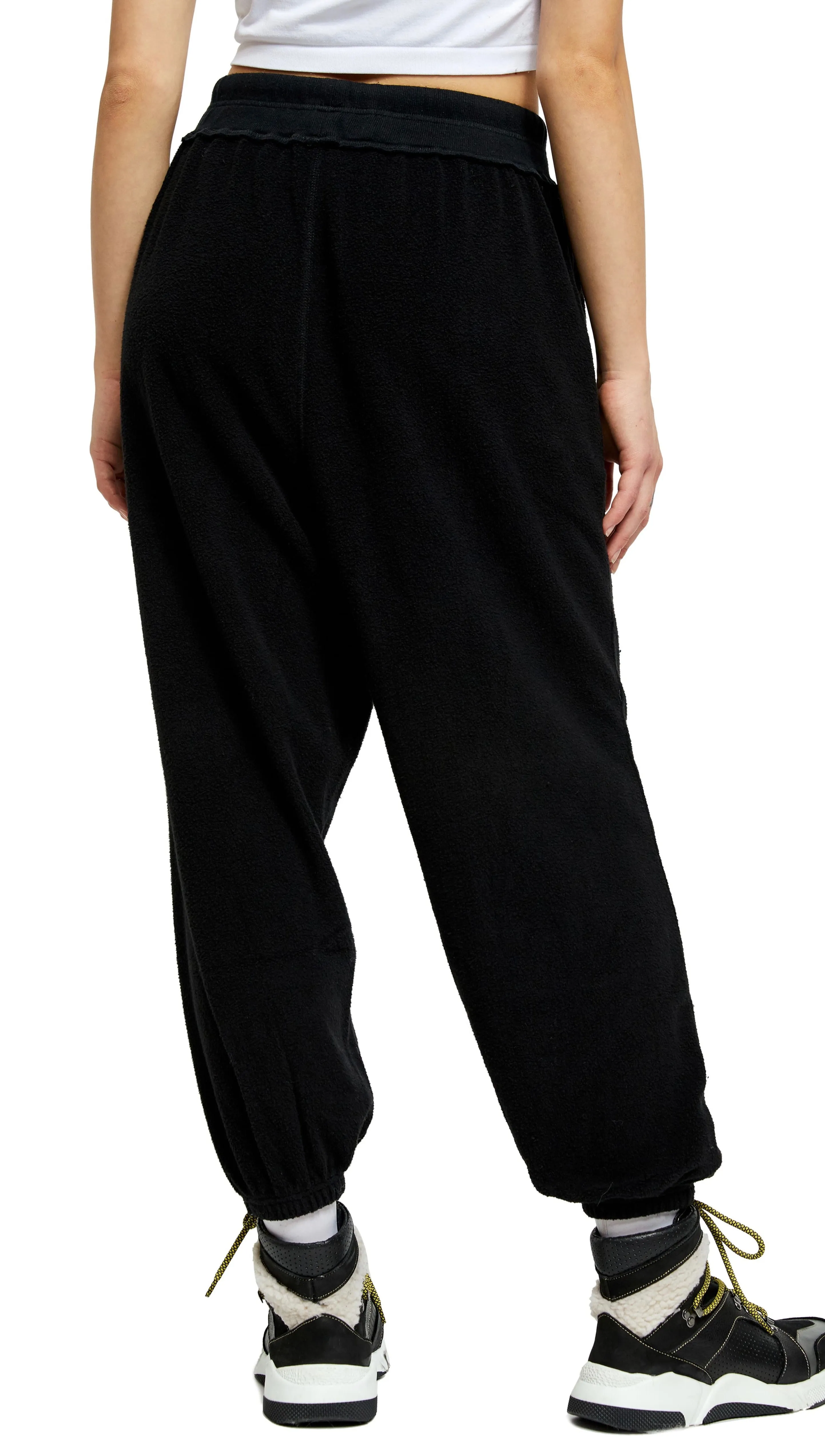 Free People Slouch Jogger Pants Black