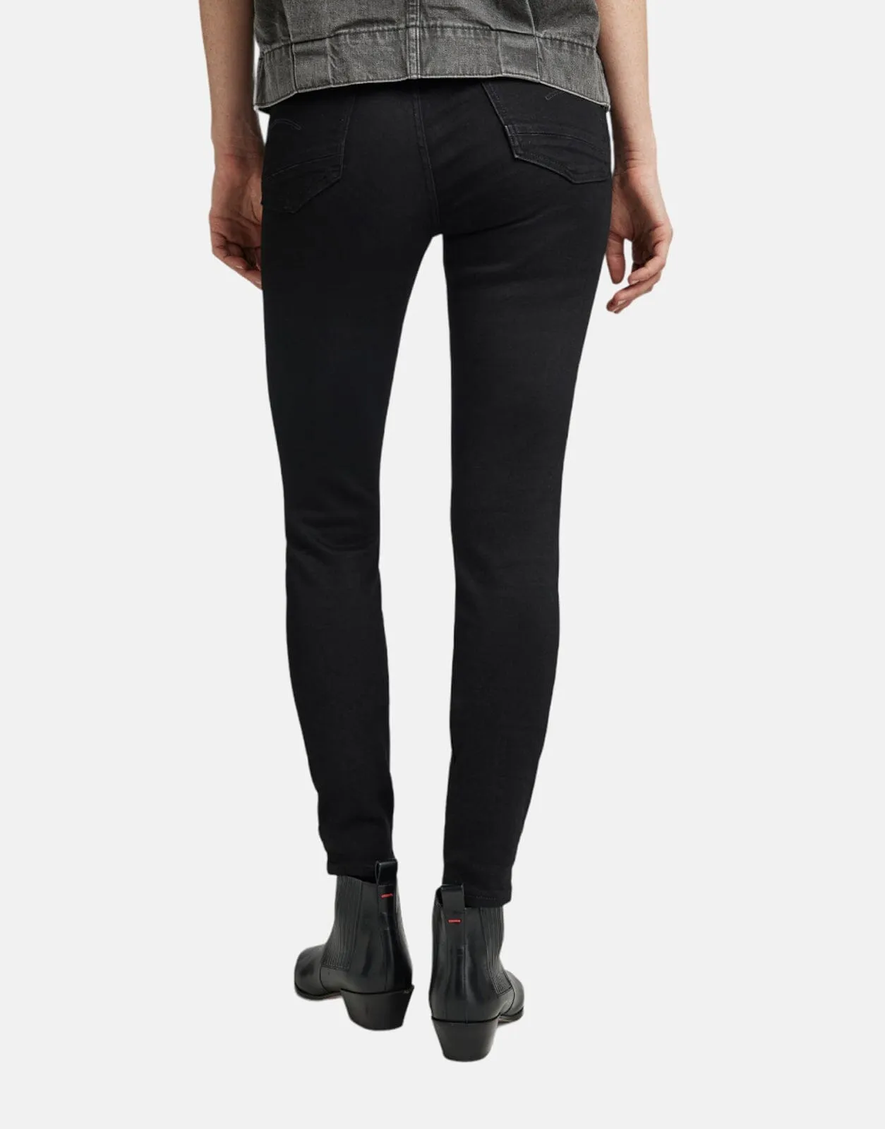 G-Star RAW Kafey Ultra Hi Pitch Black Jean