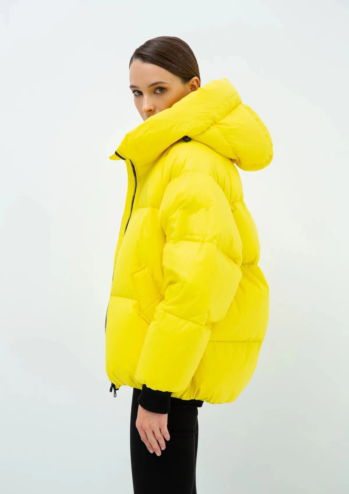 Gisela Premium Hooded Down Puffer Jacket