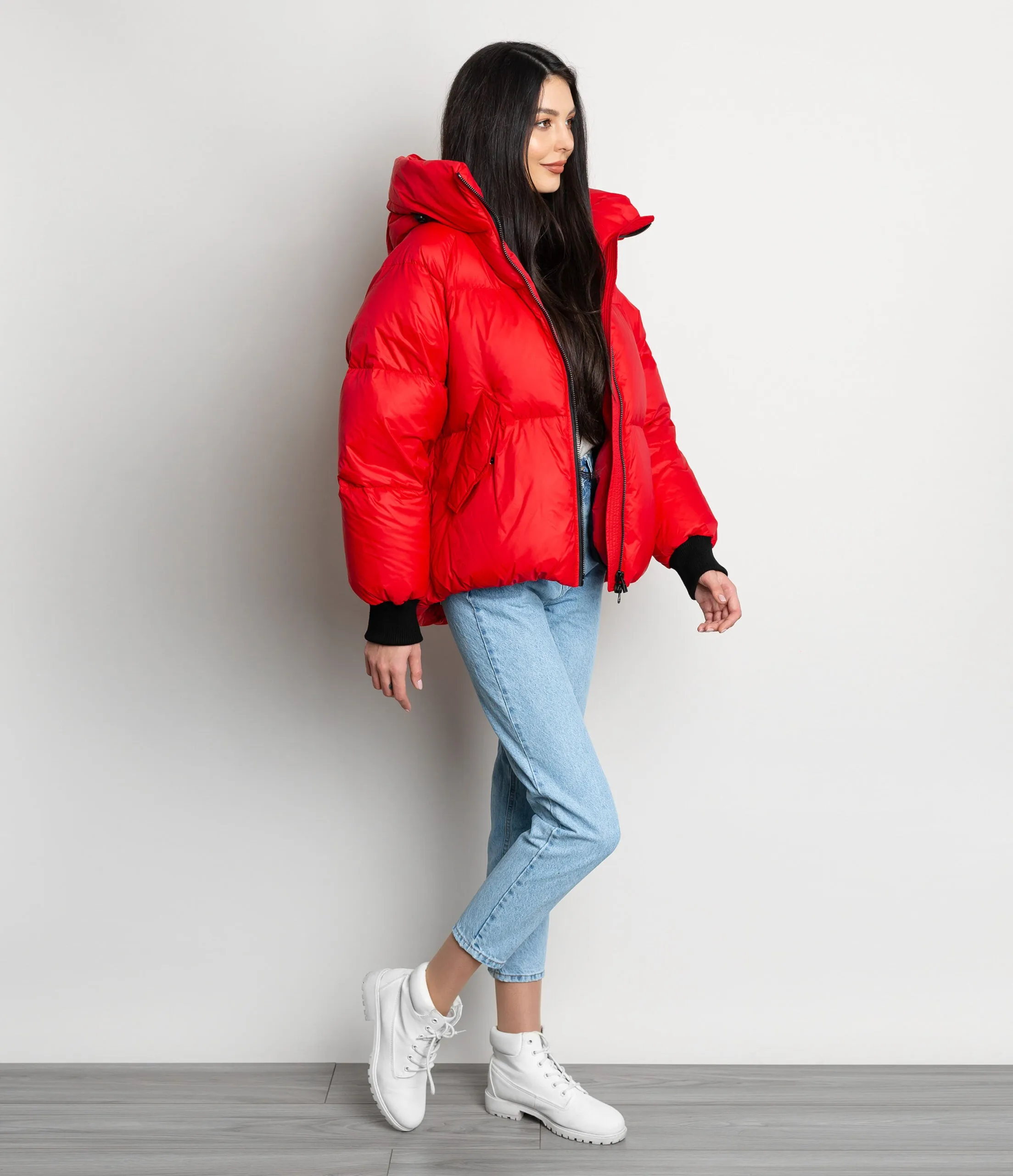 Gisela Premium Hooded Down Puffer Jacket