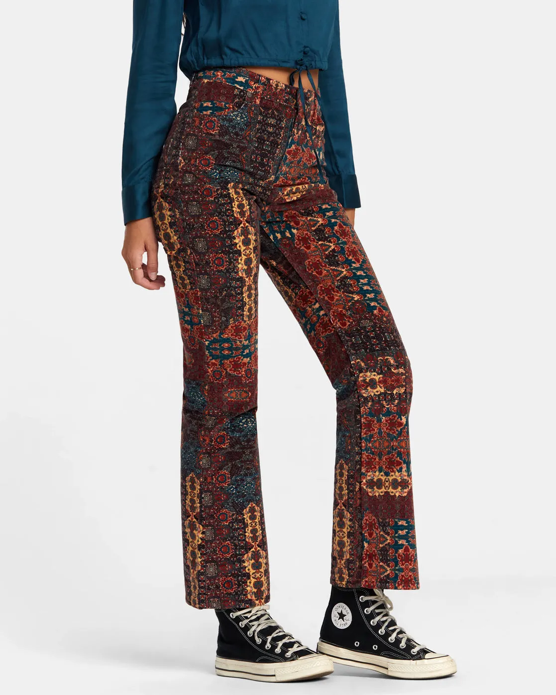 Groove Corduroy Pants - Wine