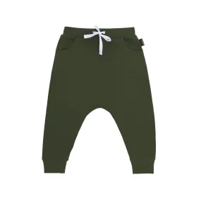 Harem Pants - Forest Green