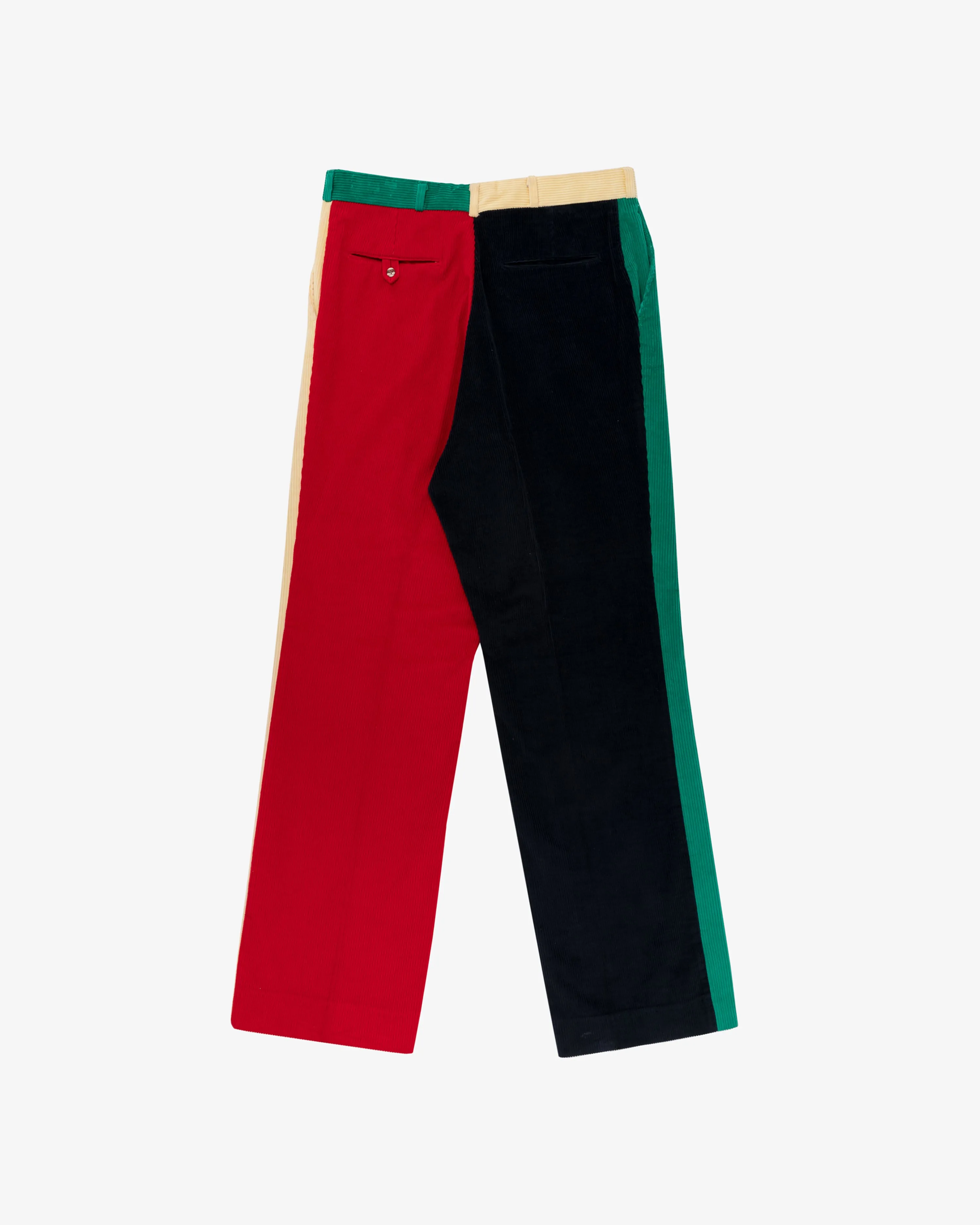 Huntington Color Blocked Corduroy Pant