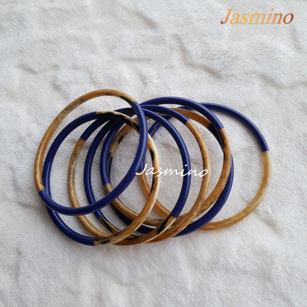 Hypoallergenic Handmade Horn Bangle Bracelet [Set 7 Bangle Bracelets]