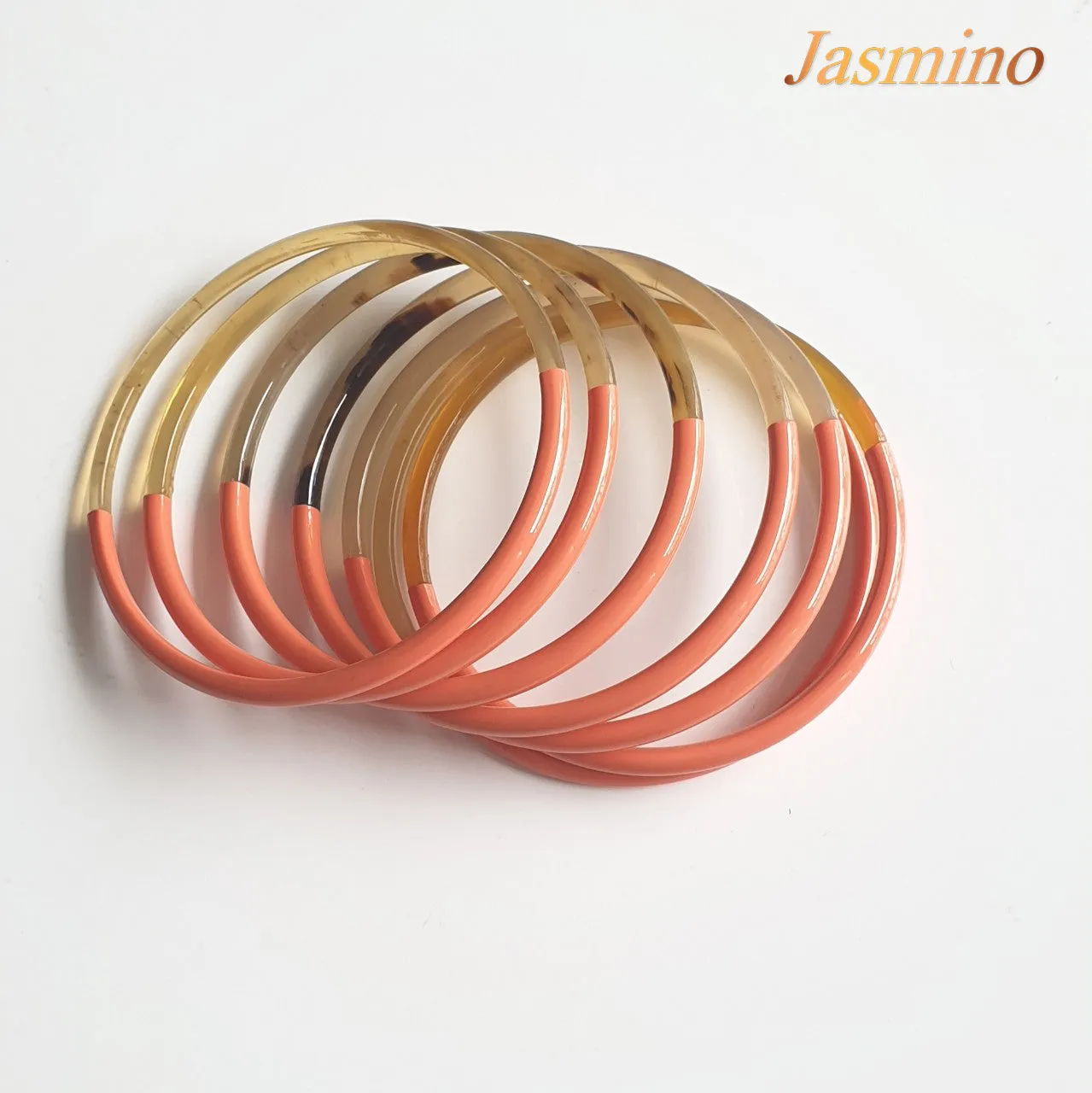 Hypoallergenic Handmade Horn Bangle Bracelet [Set 7 Bangle Bracelets]