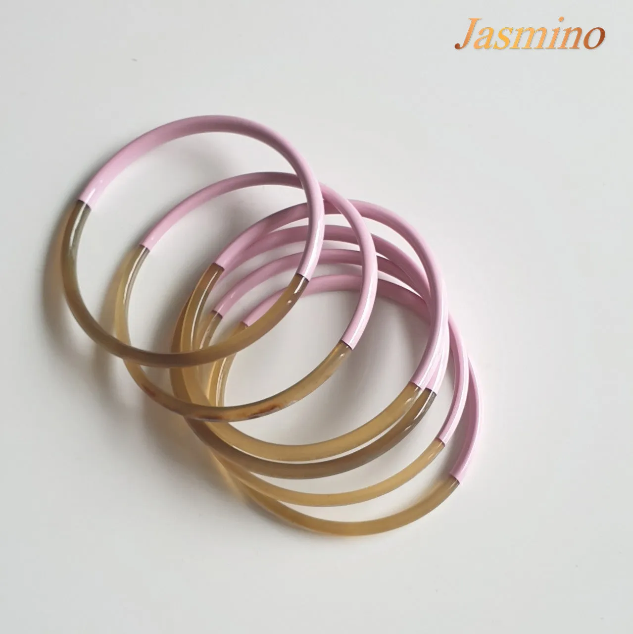 Hypoallergenic Handmade Horn Bangle Bracelet [Set 7 Bangle Bracelets]