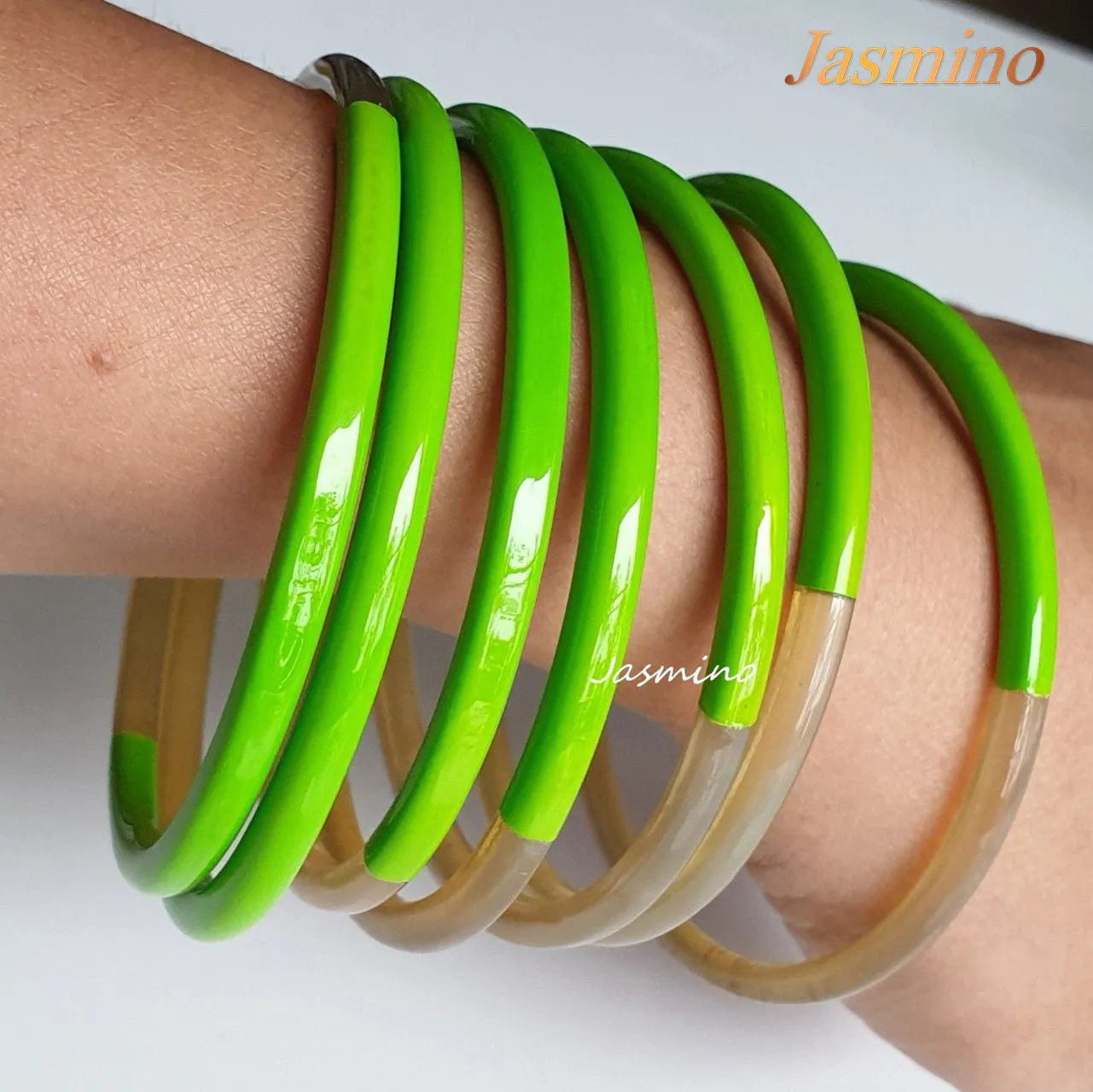 Hypoallergenic Handmade Horn Bangle Bracelet [Set 7 Bangle Bracelets]