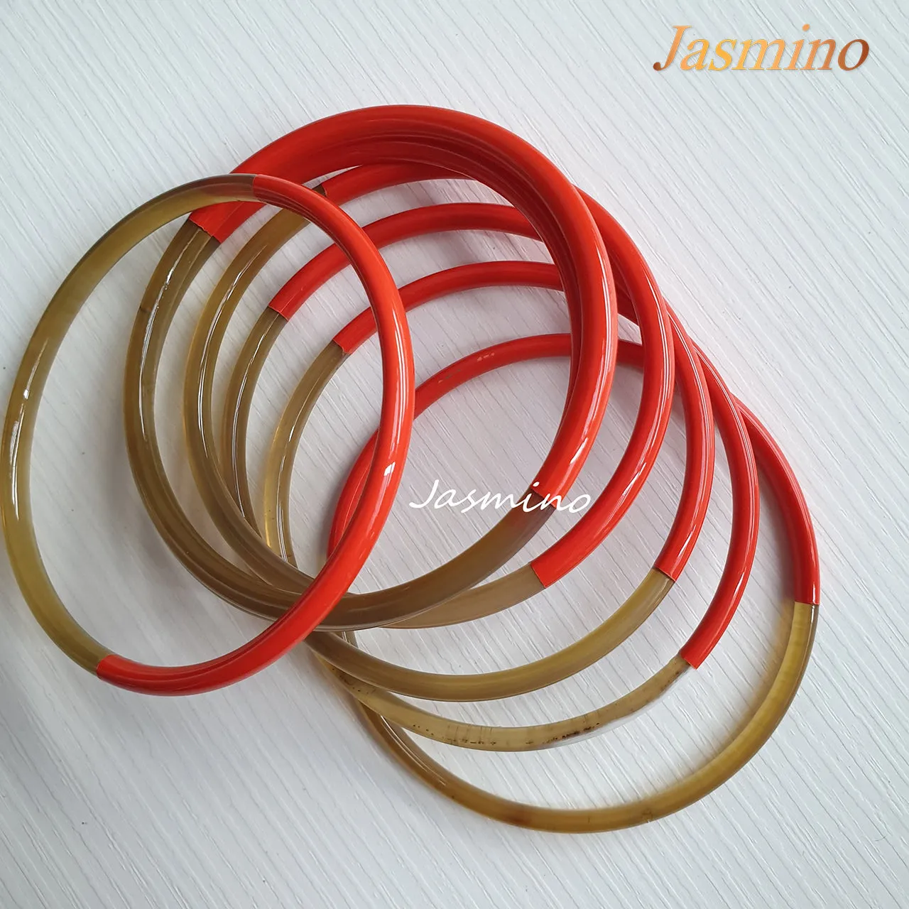 Hypoallergenic Handmade Horn Bangle Bracelet [Set 7 Bangle Bracelets]