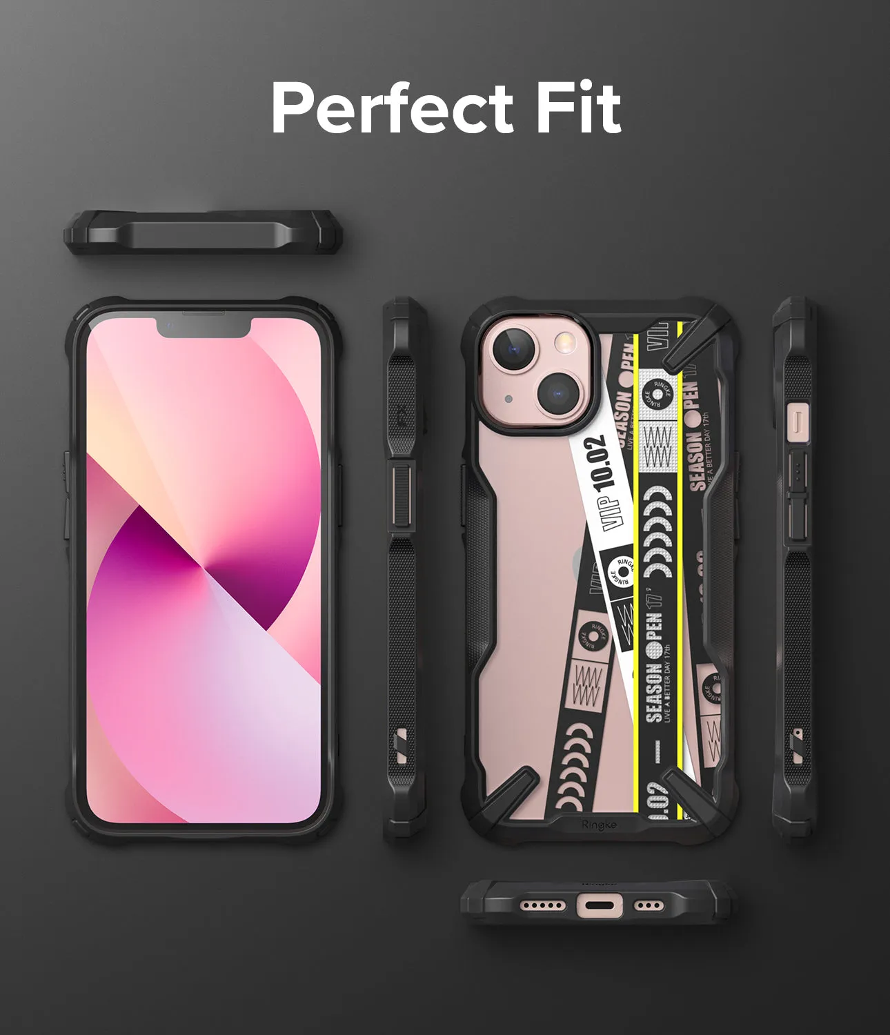 iPhone 13 Mini Case | Fusion-X Design - Ticket Band