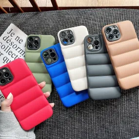 Jacket Puffer Bumper Matte Phone Case