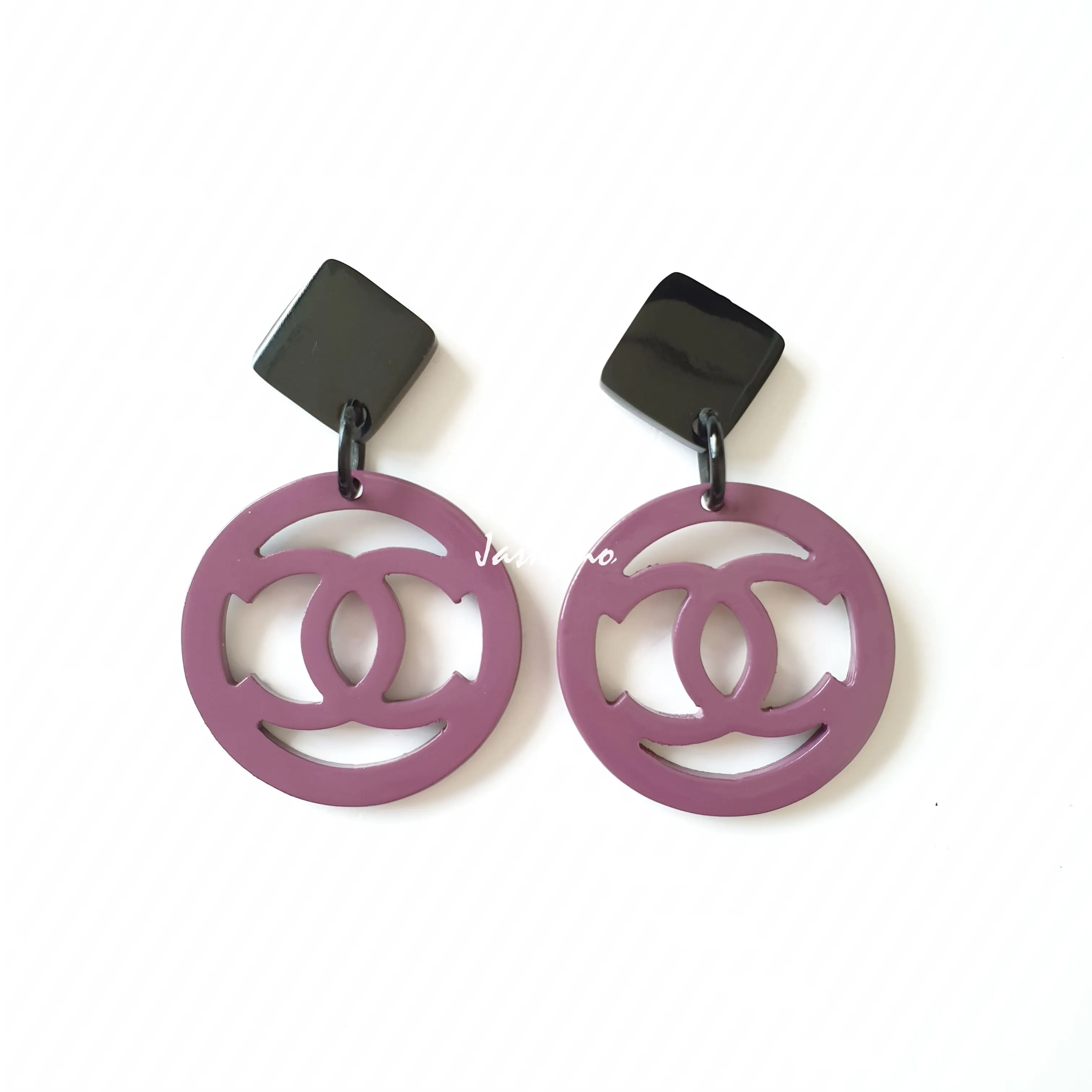 Jasmino Trendy Elegant C Shaped Handmade Jewelry Earrings Made By Natural Buffalo Horn