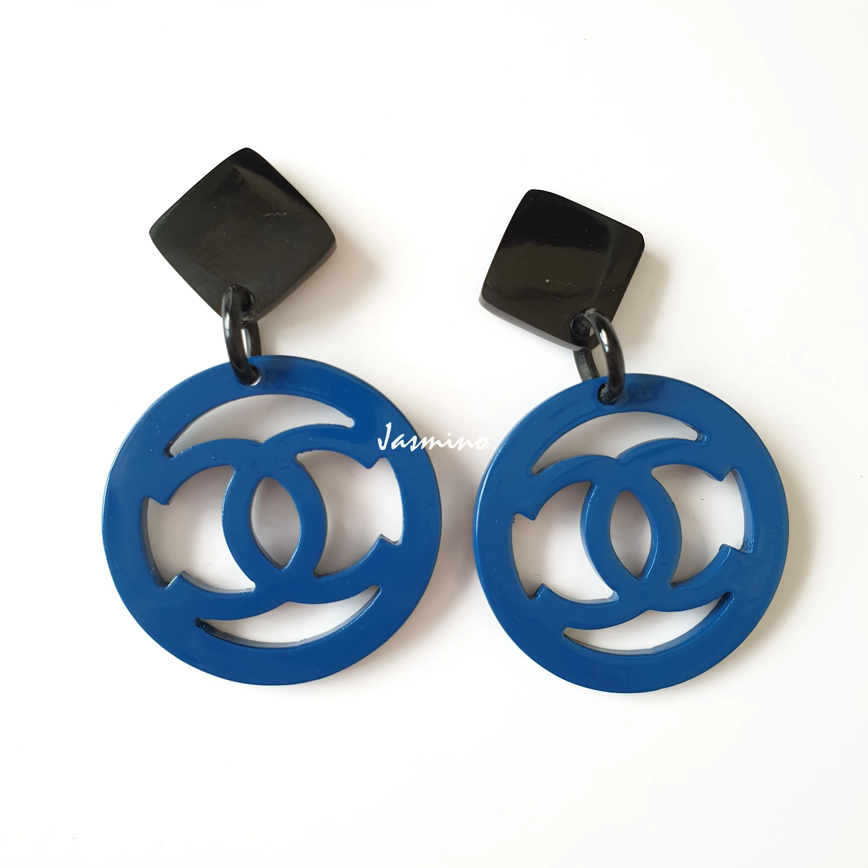 Jasmino Trendy Elegant C Shaped Handmade Jewelry Earrings Made By Natural Buffalo Horn