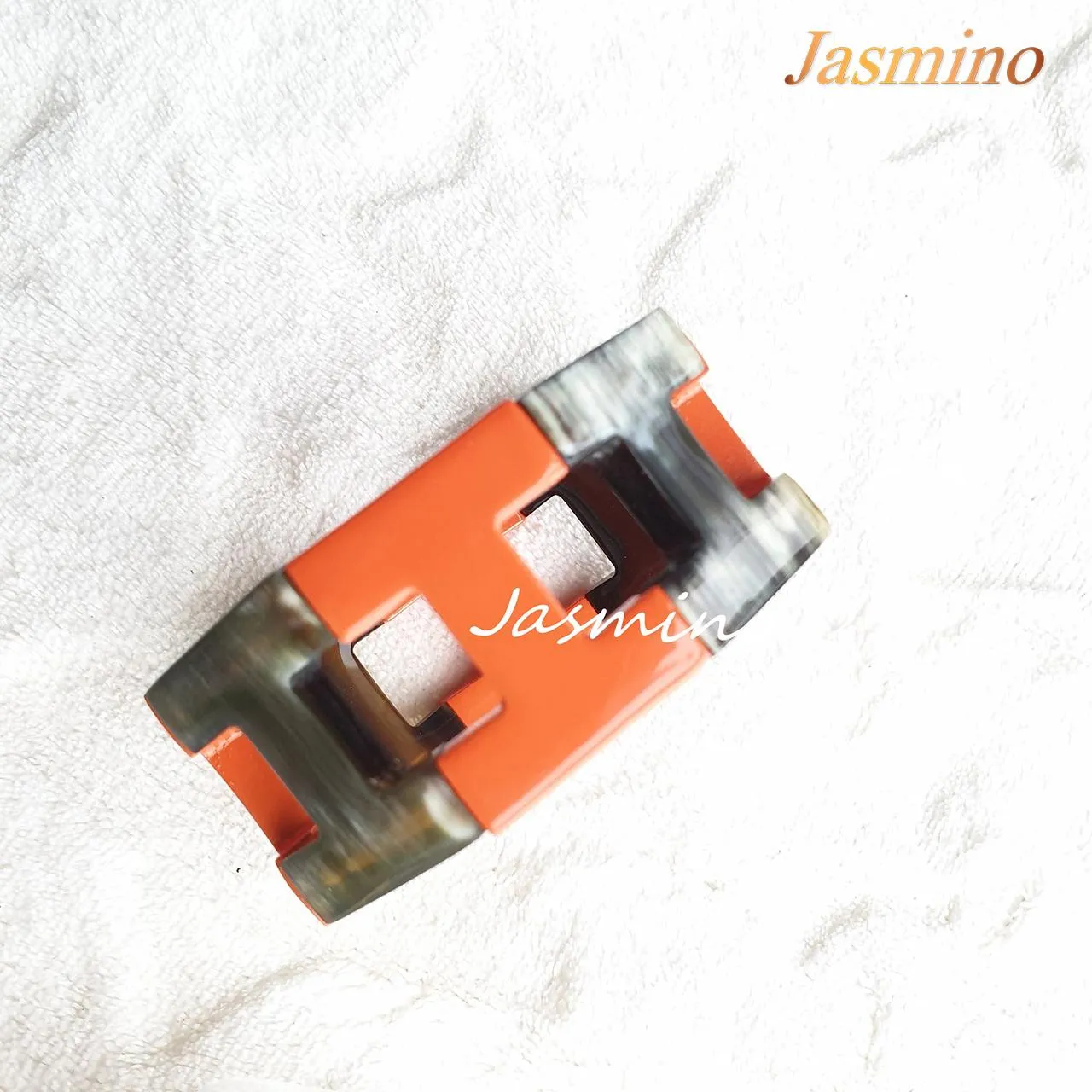 Jasmino Unique Aesthetic Geometric Ethnic Personalized Bracelet Made By Natural Buffalo Horn