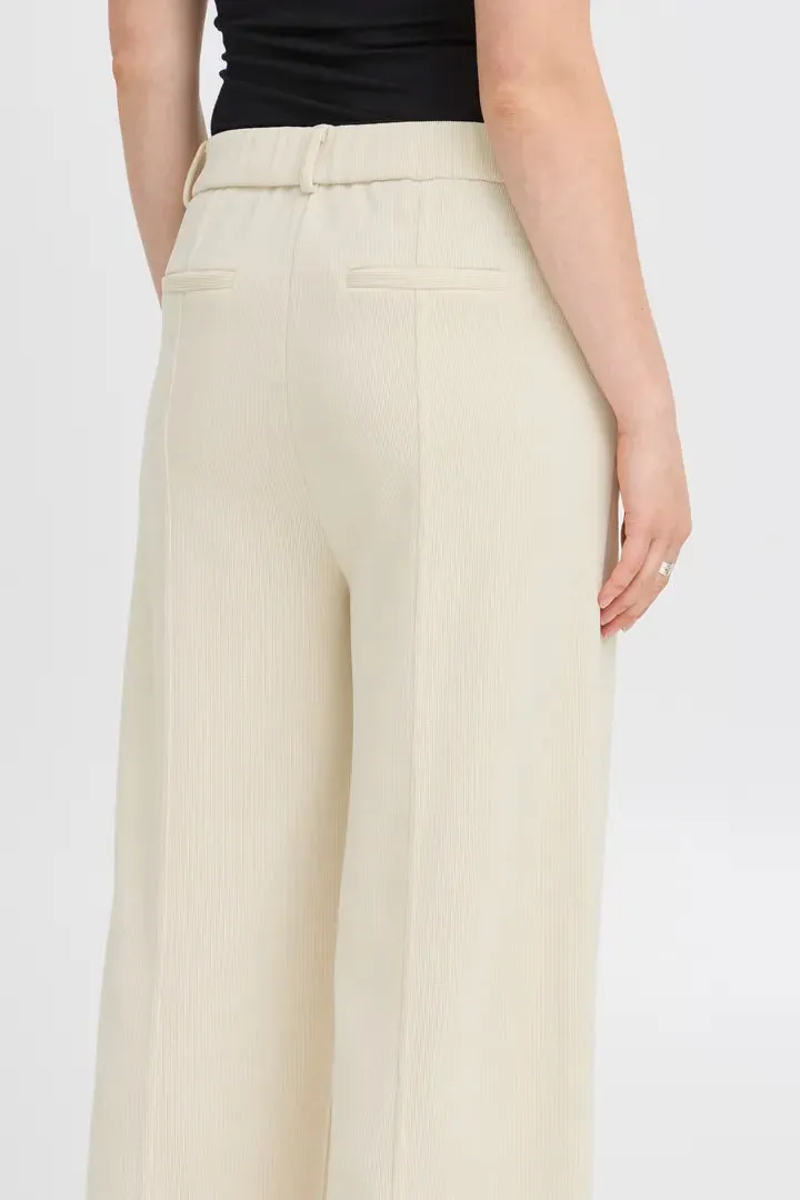 KATE CORDUROY PANTS - ALMOND MILK