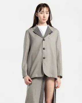 Layered Blazer in Grey