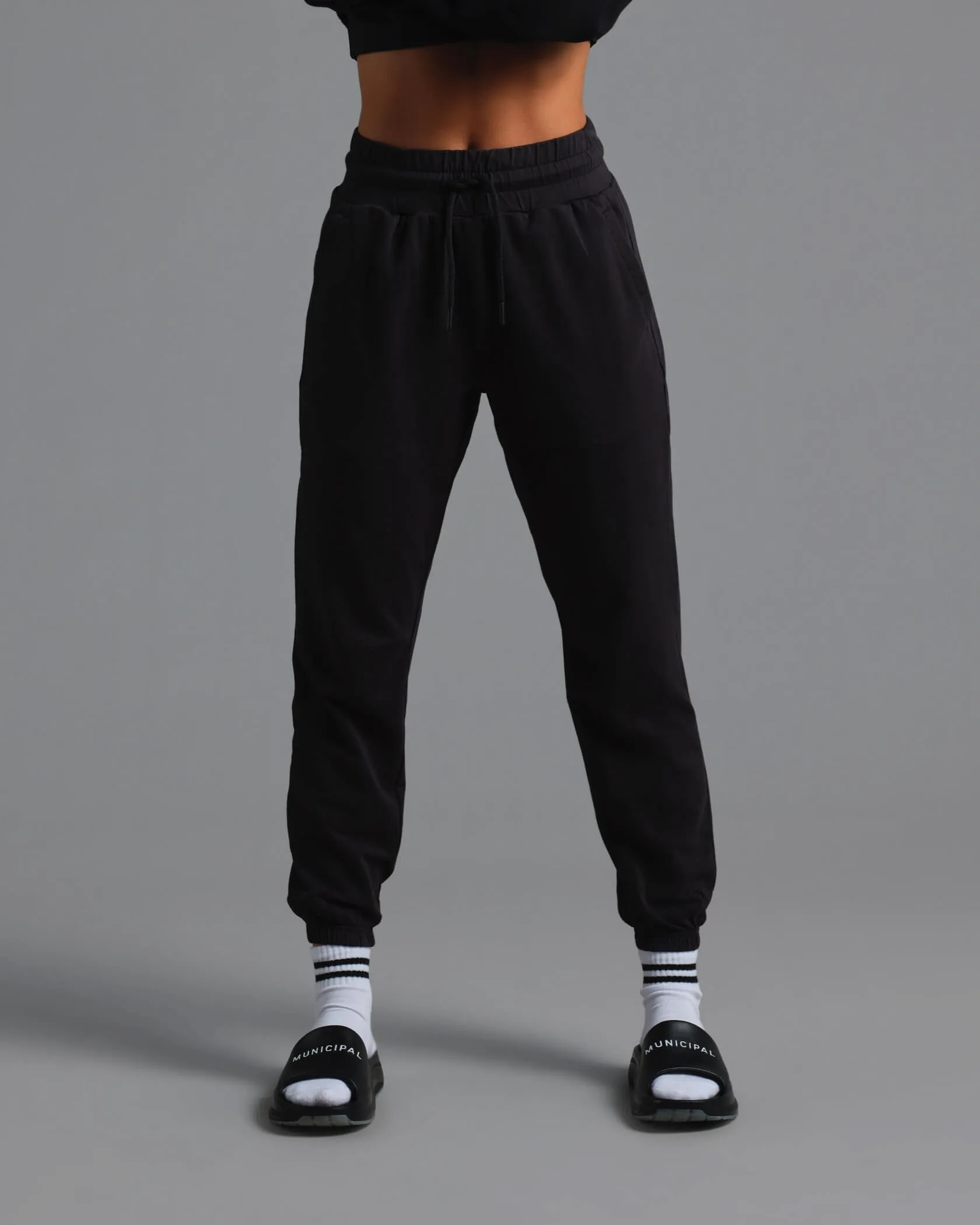 Municipal Women's SuperStretch Joggers - BLACK