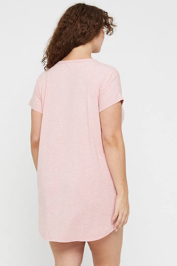 Niah Night Dress - Rose