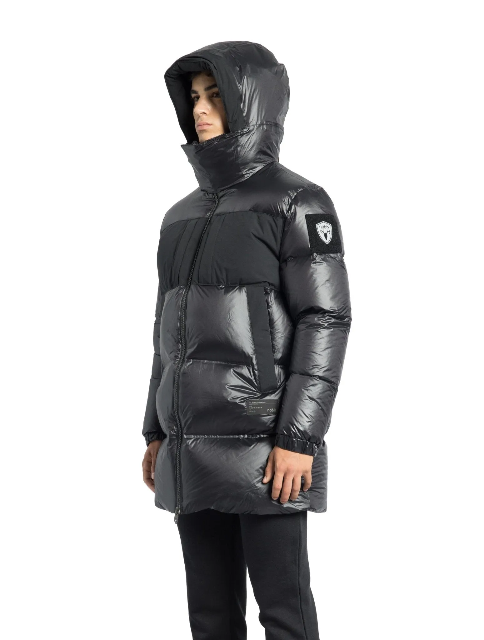 NOBIS NEELIX - Men's Long Puffer Jacket