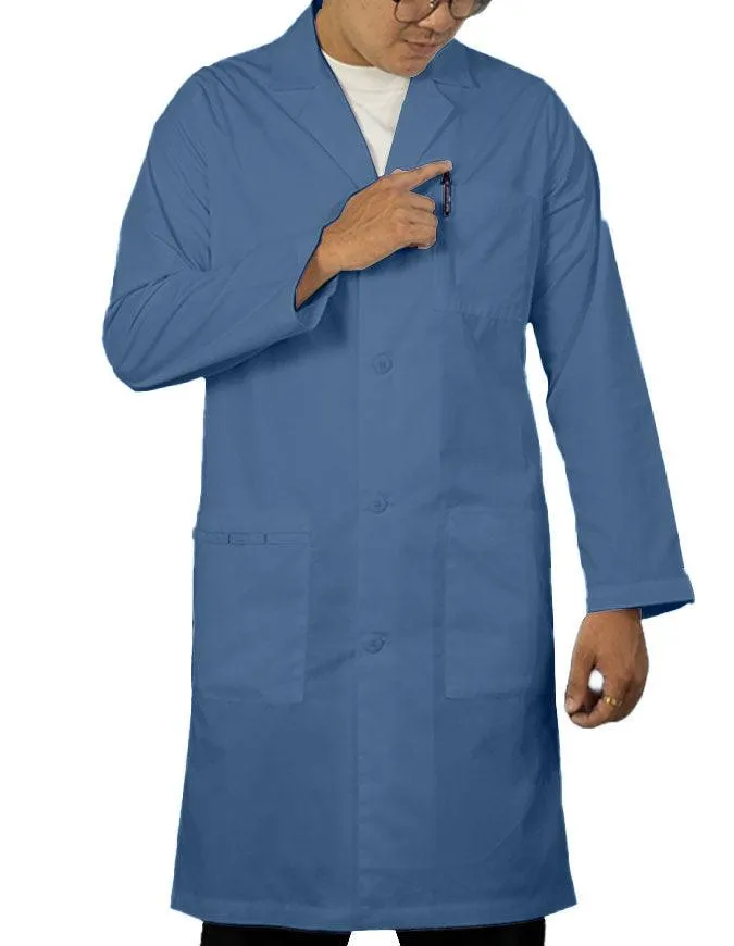 Panda Uniform Unisex 40 Inch Colored Lab Coat