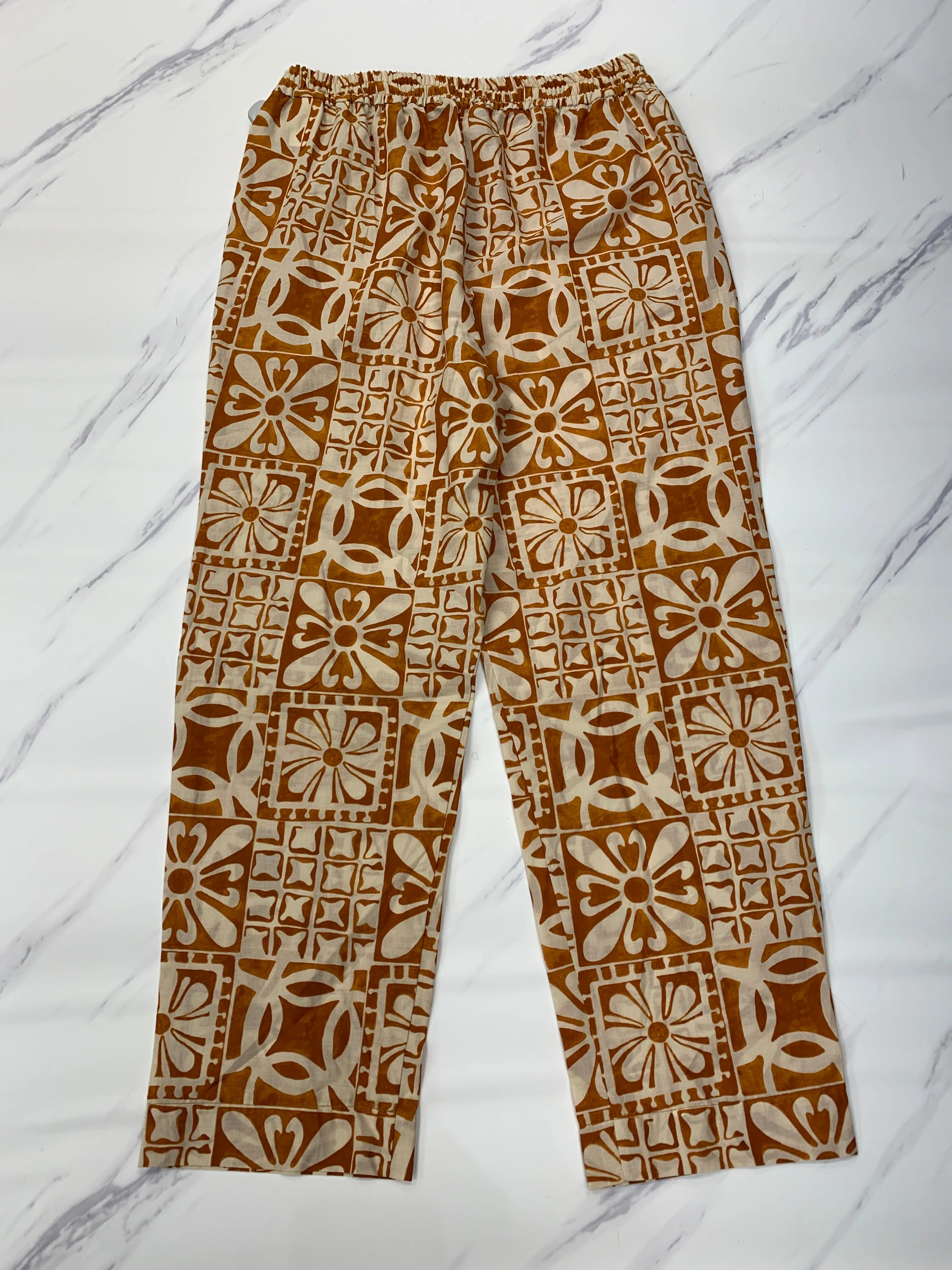 Pants Joggers By Zara In Orange, Size: M