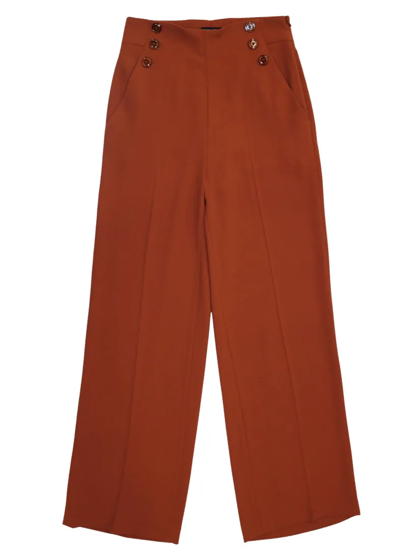 Pilar High Waist Trousers