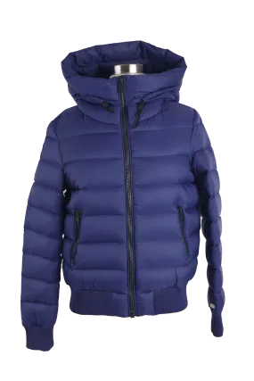 Quilted Down Puffer Bomber