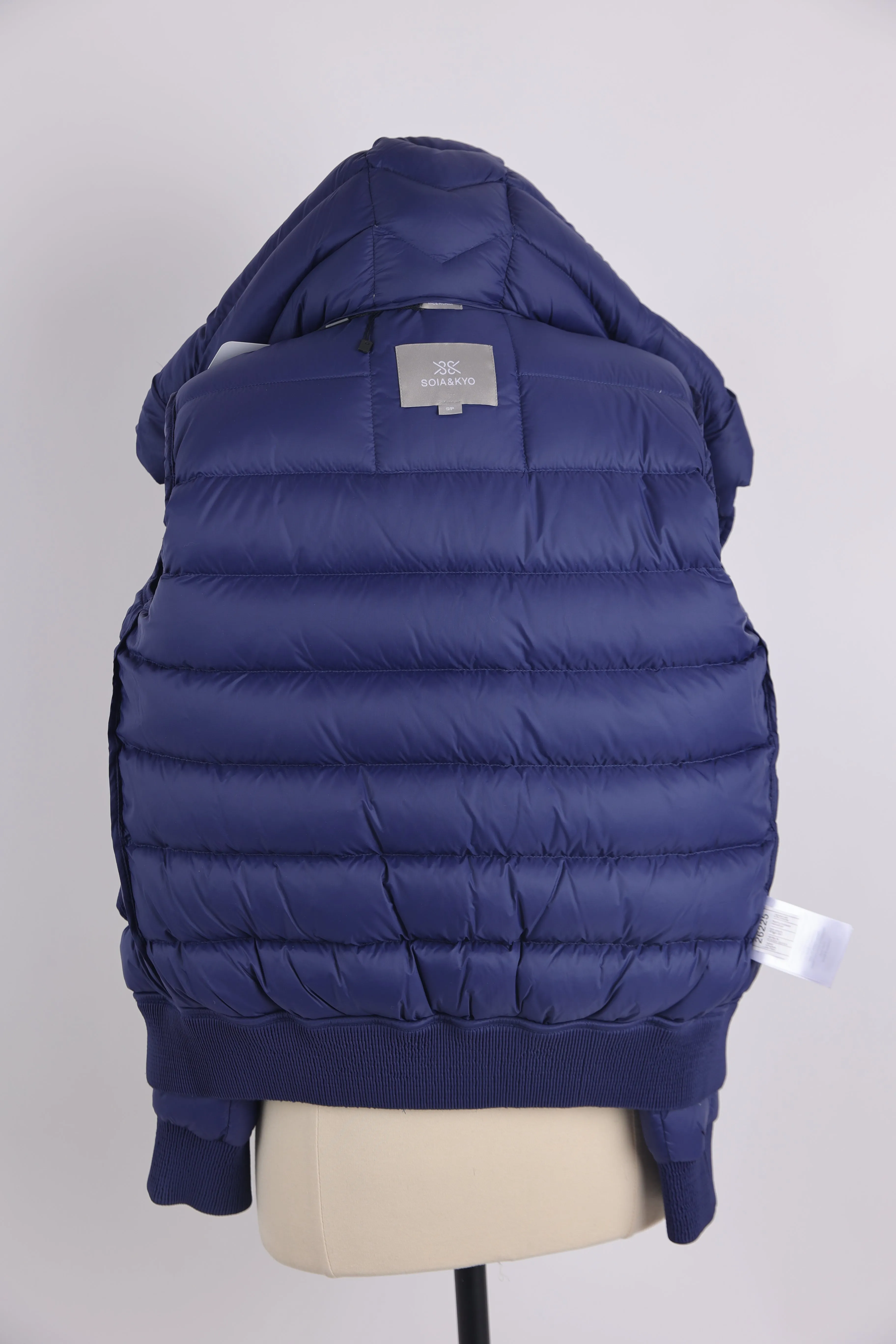 Quilted Down Puffer Bomber