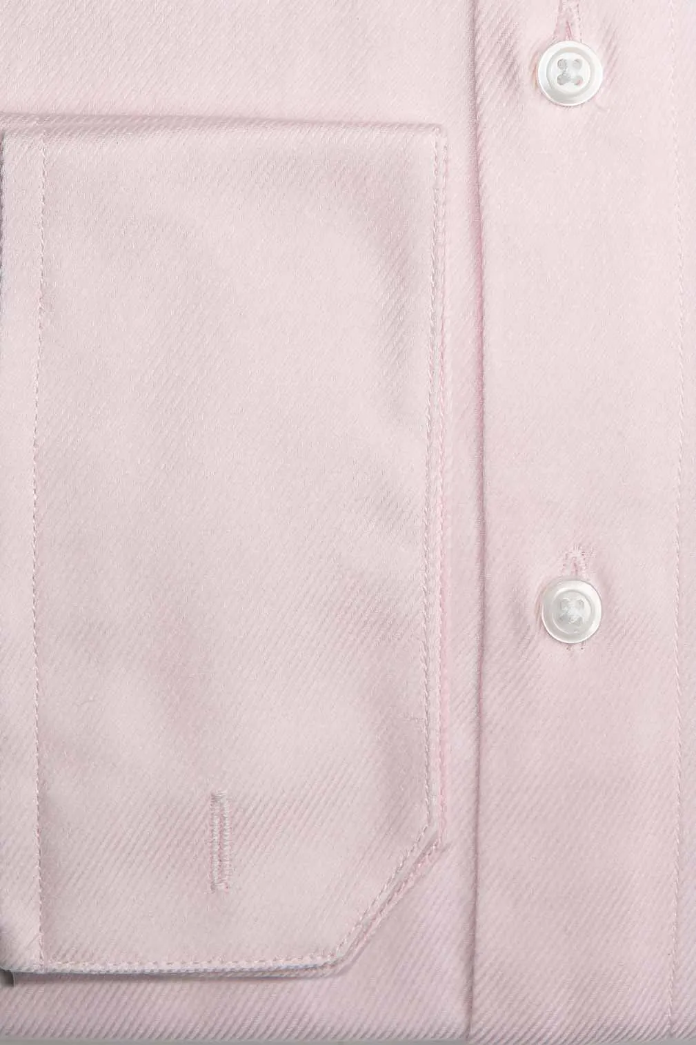 "Jamison" Pink Twill Spread Collar Dress Shirt